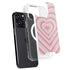 Pink Heart Pattern iPhone 16 Pro MagSafe Case